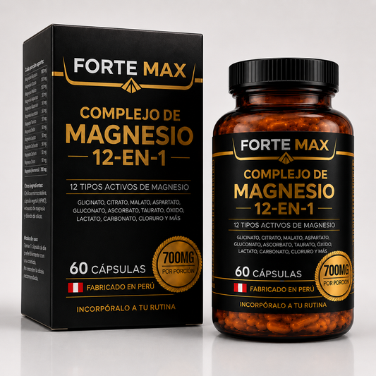 Complejo de Magnesio 12 en 1 - Forte Max
